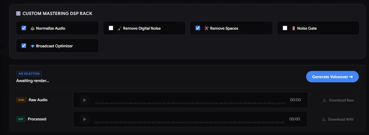 How to Create and Edit Professional Radio Commercials with AI Voiceover on SONODIT - Paso 3